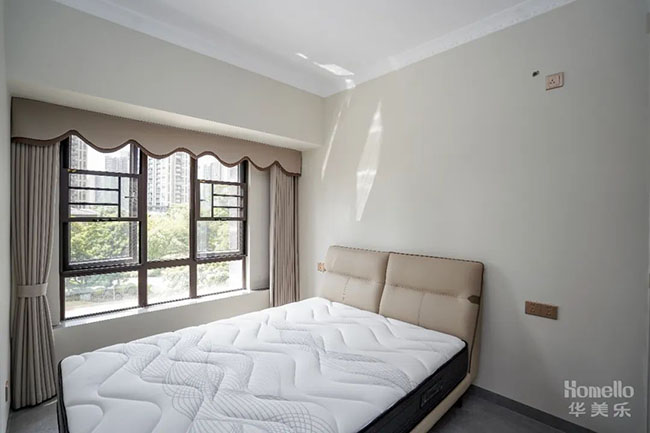 136㎡簡約四居，質(zhì)感拉滿橫廳布局，肉眼可見的舒適恬靜樂居